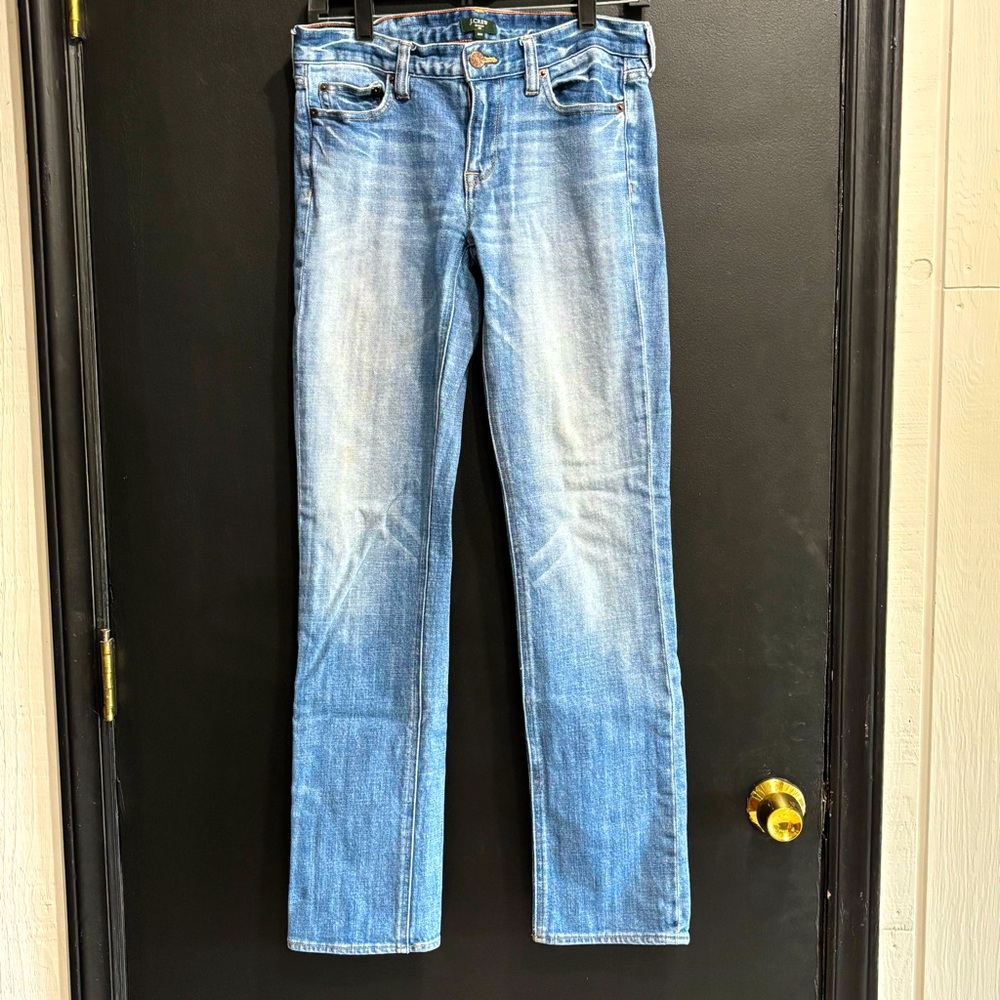 J Crew stretch low rise jeans size 28R EUC